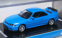 1/64スケール　日産スカイラインGT-R [R33] LM LIMITED（チャンピオンブルー）　*INNO models製　*品番IN64-R33-LMLTD　　*04_画像2