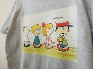 【Tシャツ】　『EarthBound×Peanuts』　MOTHER2　ネス　ポーラ　ジェフ　プー　S／M／L／XL