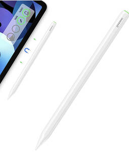 スタイラスペン GOOJODOQ 新型 GD13 磁気吸着充電式 iPad タッチペン ワイヤレス Bluetooth ペンシル 高感度 傾き感知 誤作動防止 交換ペン