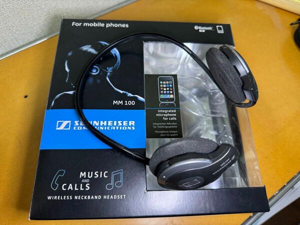 ゼンハイザー　MM100 ワイヤレスネックバンドヘッドセット　 ワイヤレスヘッドホン Bluetooth SENNHEISER