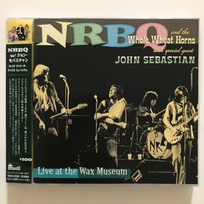 B25463 CD（中古）ライヴ・アット・ザ・ワックス・ミュージアム NRBQ ウィズ・ジョン・セバスチャン 帯つき 美品 の画像1