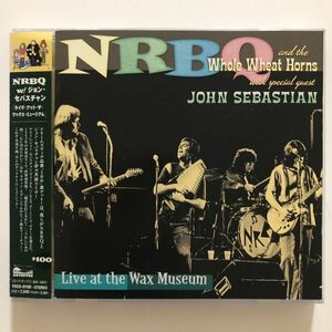 B25463　CD（中古）ライヴ・アット・ザ・ワックス・ミュージアム　NRBQ ウィズ・ジョン・セバスチャン　帯つき　美品　