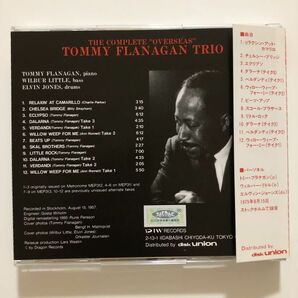 B25581 CD（中古）ザ・コンプリート・オーヴァーシーズ トミー・フラナガンの画像2