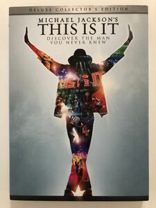 B25393　中古DVD(セル版）◆ マイケル・ジャクソン THIS IS IT デラックス・コレクターズ・エディション（2枚組）スリーブケース付