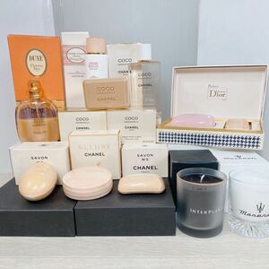 1スタ◆石鹸◆SOAP◆ボディオイル◆ボディ化粧水◆CHANEL◆Dior◆ マセラティキャンドル◆ボディケアまとめ売り