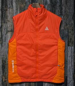 残少 XL NIKE ACG PRIMALOFT ADV ライト ダウンベスト 24200円 検 プリマロフト ロープ デ ドープ エマージェンシーカラー/SOS/オレンジ 2L