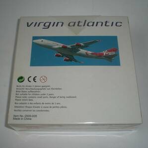 未開封★BB 1/500 ヴァージンアトランティック航空 21周年「Birthday Girl」G-VFAB B747-400★Virgin Atlantic ”Lady Penelope”の画像2