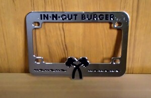  in and out burger IN-N-OUT BURGER license frame US number frame bike Harley Harley-davidson