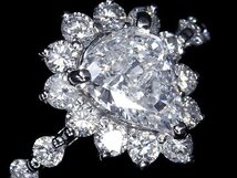 IIL11229SS【1円～】新品【RK宝石】《Diamond》 Dカラー 極上ダイヤモンド 特大1.013ct 極上脇石ダイヤ 0.65ct Pt950 超高級リング ダイヤ_画像4