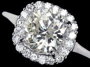 ILM11249SS【1円～】新品【RK宝石】《Diamond》極上ダイヤモンド 特大1.03ct!! 極上脇石ダイヤモンド Pt900 超高級リング ダイヤ