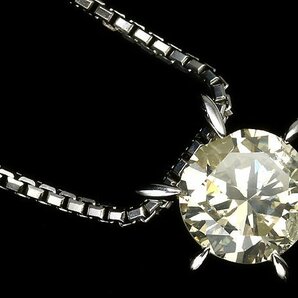 IML10758SS【1円～】新品【RK宝石】≪DIAMOND≫ 極上イエローダイヤモンド 特大2.04ct!! Pt900 Pt850 超高級 一粒ダイヤ ネックレスの画像2