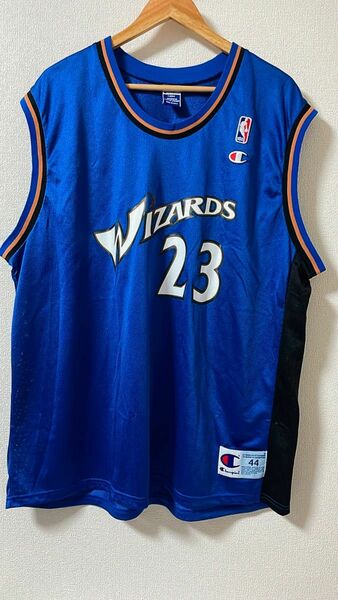 NBA×CHAMPION#23マイケルジョーダンWIZARDS ゲームシャツ