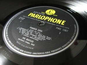 BEATLES★Rubber Soul UK Y/B Parlophone mono オリジナル 溝有り CBSプレス