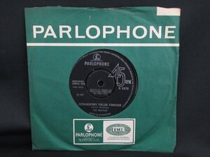 ７インチ★BEATLES★Strawberry Fields Forever UK Parlophone オリジナル