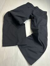 ヴィンテージ Dickies ディッキーズ　メキシコ製　黒　LOOSE FIT ルーズフィット　ダブルニー　ポリ綿　ワークパンツ　30×34 約79cm チノ_画像6