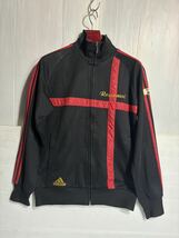 00's ヴィンテージ adidas アディダス　× A.C.Milan ミラン　Rossoneri 1899 ロッソネリ　トラックトップジャケット　ジャージ　黒 M_画像3