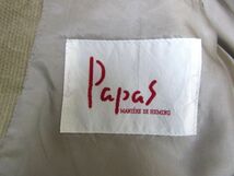 ★パパス Papas★メンズ テーラードデザイン コーデュロイジャケット★R60310059A_画像6