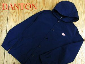 ★DANTON ダントン★メンズ ナイロンタフタ フードジャケット JD-8972★R60310036A