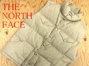 ★ノースフェイス NORTHFACE★70ｓヴィンテージ 茶タグ ダウンベスト ベージュ★R60310014A