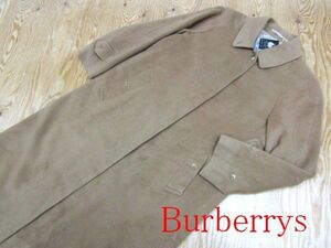 難ありタグ付き未使用★バーバリー BURBERRY★レディース カシミヤ混 ウールステンカラーコート★R60331011B