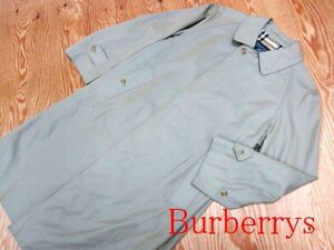 ★バーバリー BURBERRY★裏ノバチェック メンズ ステンカラーコート ベージュ 88-160★R60331006B