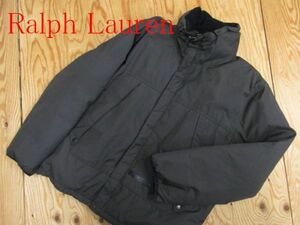 ★ラルフローレン RalphLauren★レザーロゴラベル付き ダウンジャケット メンズ★R60331015A