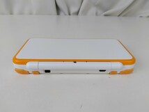 任天堂 new Nintendo 2DS LL JAN-001 ホワイト×オレンジ ニンテンドー 箱有_画像4