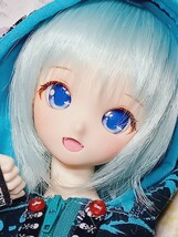 ＊＊DDH-10カスタムヘッド(フレッシュ肌)+ドールアイ_画像1