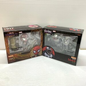 MIN【未使用品】 MSMO ねんどろいど MARVEL フィギュア ヴェノム スパイダーマン グットスマイルカンパニー 〈55-240321-KS-15-MIN〉