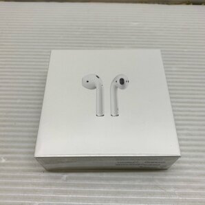 MIN 【未使用品】 apple AirPods アップル 第2世代 MV7N2J/A 充電ケース付きワイヤレスイヤホン 〈093-240325-AB-2-MIN〉の画像1