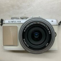 MIN 【現状渡し品】 OLYMPUS オリンパス PEN Lite E-PL7 M.ZUIKO DIGITAL ED 14-42mm f3.5-5.6 EZ FL-LM1 〈094-240326-AB-13-MIN〉_画像9