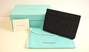 ICH【中古美品】 美品 TIFFANY&Co. ティファニー 印傳屋 カードケース パスケース 定期入れ ハート 〈206-240321-ss13-ICH〉