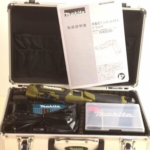 ICH【中古品】 makita マキタ 充電式ペンインパクトドライバ TD022DSHXO オリーブ 7.2V 1.5Ah 動作確認済 〈102-240326-ss31-ICH〉の画像1