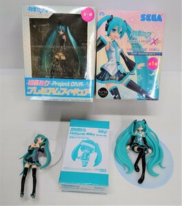 IZU【ジャンク品】 初音ミク　フィギュア、ねんどろいど、本体のみフィギュア　５点まとめ 〈053-240301-YH-01-IZU〉