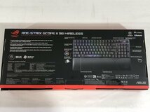 H【中古美品】 ASUS ROG Strix Scope II 96 Wireless ワイヤレス ゲーミングキーボード 96% US配列 〈88-240314-SS-1-HOU〉_画像2