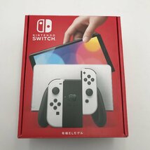 FUR【ジャンク】左ジョイコン動作不具合・欠品有 任天堂 Nintendo Switch(有機ELモデル) Joy-Con(L)/(R) ホワイト【034-240304-ZU-01-FUR】_画像1