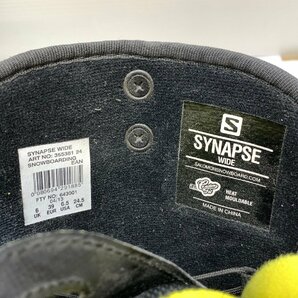 MIN【中古品】 MSMS サロモン SALOMON スノーボードブーツ 24.5㎝ SYNAPSE サロモン 箱なし 使用感あり 〈118-240312-MK-6-MIN〉の画像6