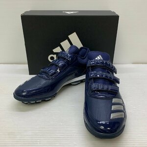 MIN【未使用品】 MSMS adidas ADIZERO SPEED POINT AC 27.5cm ネイビー アディダス 靴 野球スパイク 〈123-240313-ME-25-MIN〉