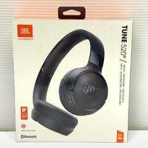 MIN【中古美品】 MSMK JBL Tune 520BT ブラック ワイヤレスイヤホン ヘッドホン　使用感あり 〈93-240314-MK-17-MIN〉