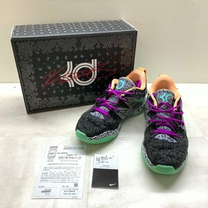 MIN【中古品】 MSMS NIKE ナイキ KD15 EP バスケットシューズ 27cm DM1054-005 スニーカー 靴 〈127-240322-ME-20-MIN〉