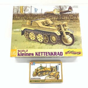 FUR【ジャンク】パーツ破損有 1/6 Sd.Kfz.2 kleines ケッテンクラート タミヤ 1/48 ケッテンクラート 牽引セット【059-240323-KO-02-FUR】