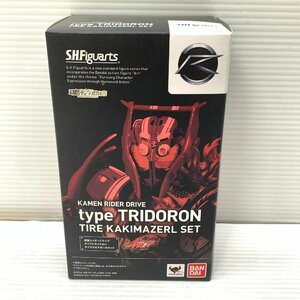 MIN【現状渡し品】 MSMO BANDAI S.H.F 仮面ライダー ドライブ タイプ トライドロン タイヤカキマゼール セット 〈42-240331-CN-9-MIN〉