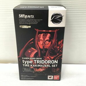 MIN【現状渡し品】 MSMO BANDAI S.H.F 仮面ライダー ドライブ タイプ トライドロン タイヤカキマゼール セット 〈42-240331-CN-9-MIN〉の画像1