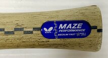 IZU【中古品】 BUTTERFLY バタフライ MAZE PERFORMANCE 卓球 ラケット シェークハンド ケース付 〈127-240303-AS-13-IZU〉_画像4