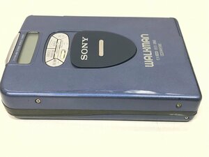 FUZ【ジャンク品】 SONY ソニー　カセットウォークマン　WM-FX1　ブルー 〈95-240311-YS-4-FUZ〉