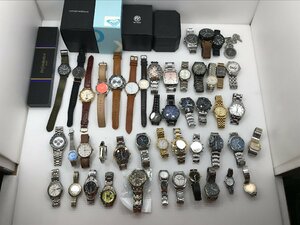 【TAG・ジャンク品】☆時計 ジャンク まとめ売り GUCCI/EMPORIO ARMANI/YVESANTLAURENT/SEIKO 等☆198-240321-SS-17-TAG