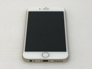 【TAG・現状品】★Apple iPhone6 16GB ★ゴールド NG492J/A ★SIMロックあり/SBM判定〇★初期化済み※画面ヤケあり 109-240322-YK-05-TAG