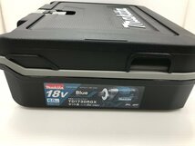 【TAG・未開封】（10）Makita 充電式インパクトドライバ 青 TD173DRGX 18V6Ah バッテリ2本 充電器 ケース付　102-240323-TM-10-TAG_画像3