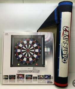 MIN【中古品】 MSMS DARTS LIVE ダーツライブ 2000S ソフトダーツボード ホームダーツ マット付き 〈127-240324-CN-7-MIN〉