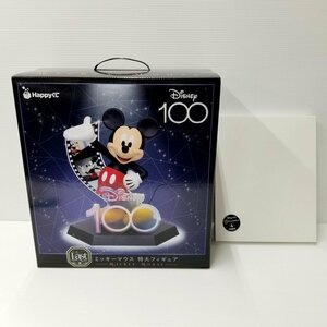 IZU【中古品】 Happyくじ Disney100 Last賞 ミッキーマウス特大フィギュア / C賞 キャンバスアート 2点セット 〈041-240309-AS-16-IZU〉